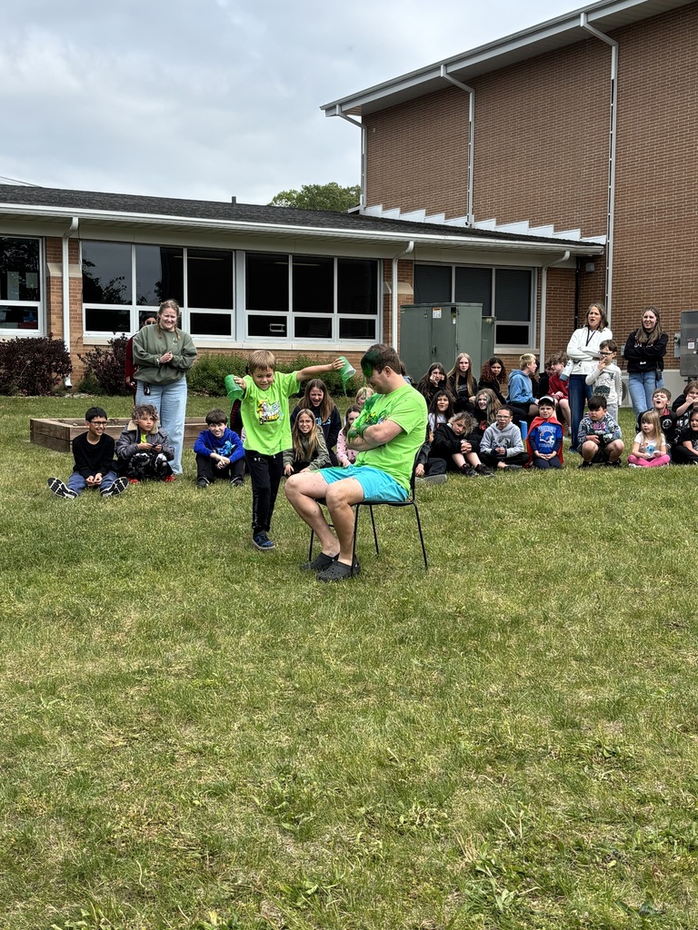 Student sliming a teacher