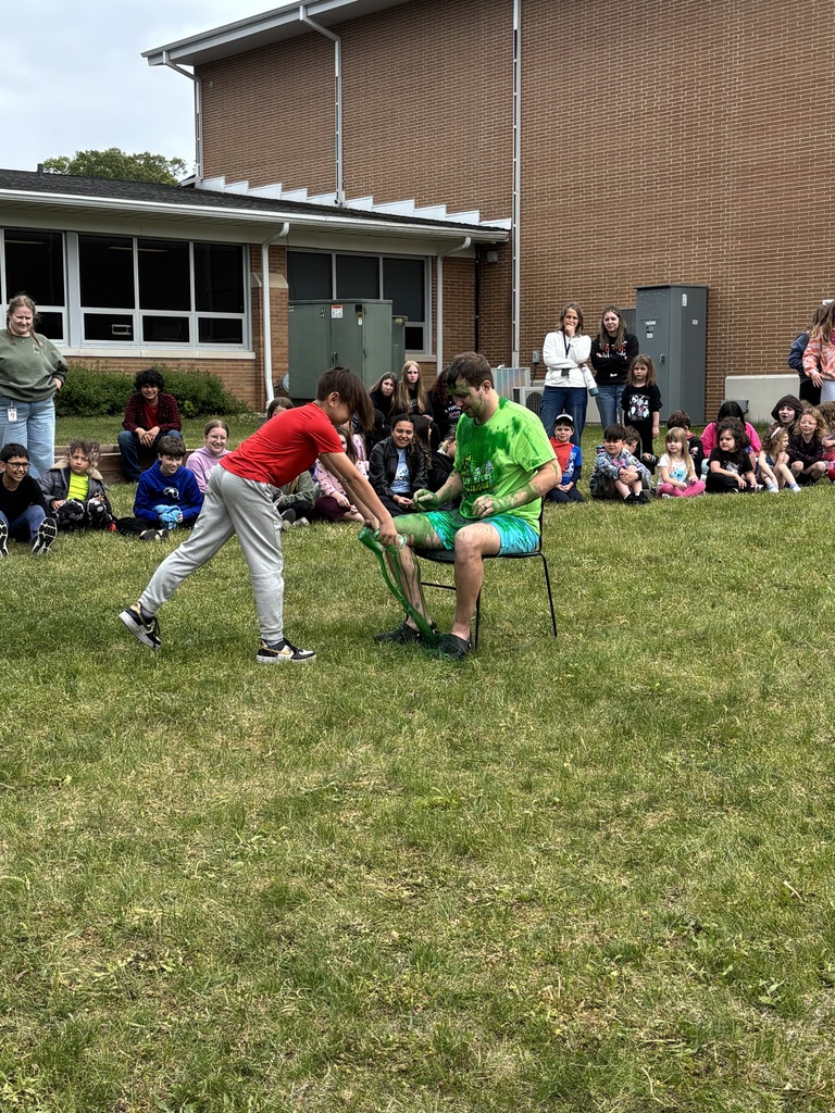Student sliming a teacher