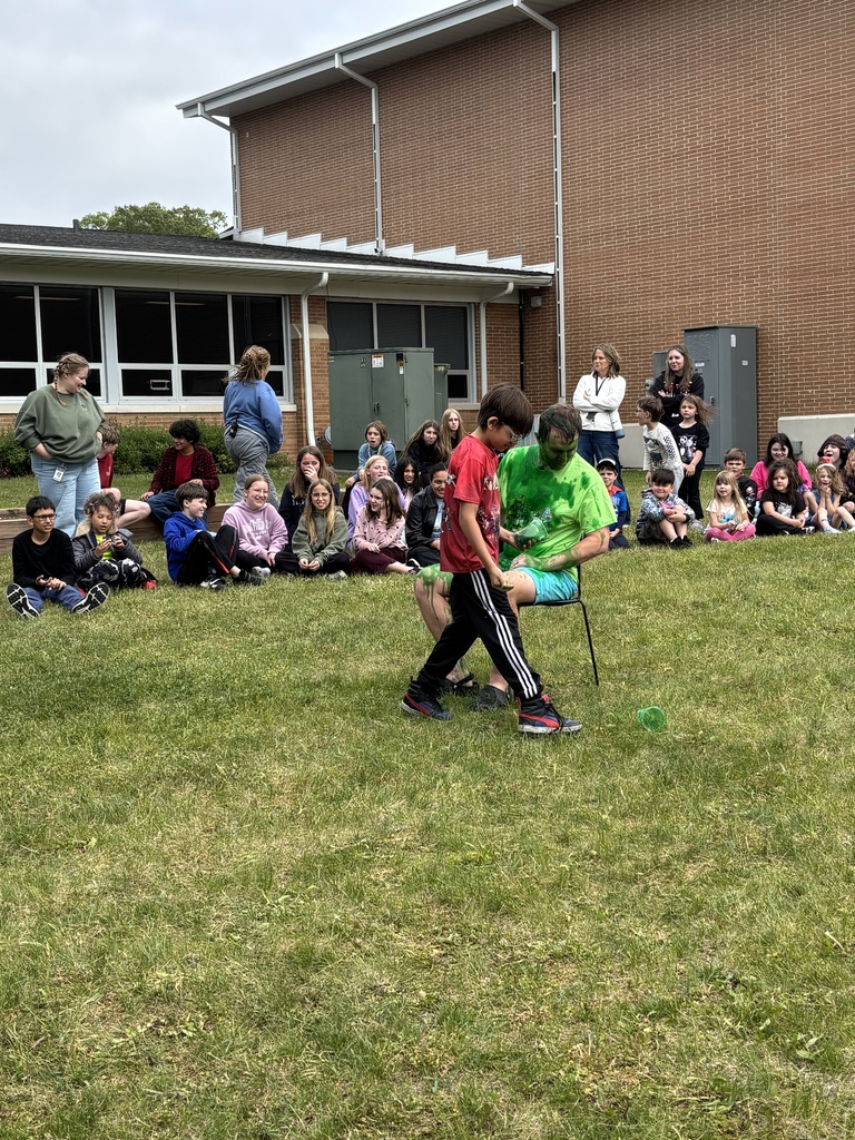 Student sliming a teacher