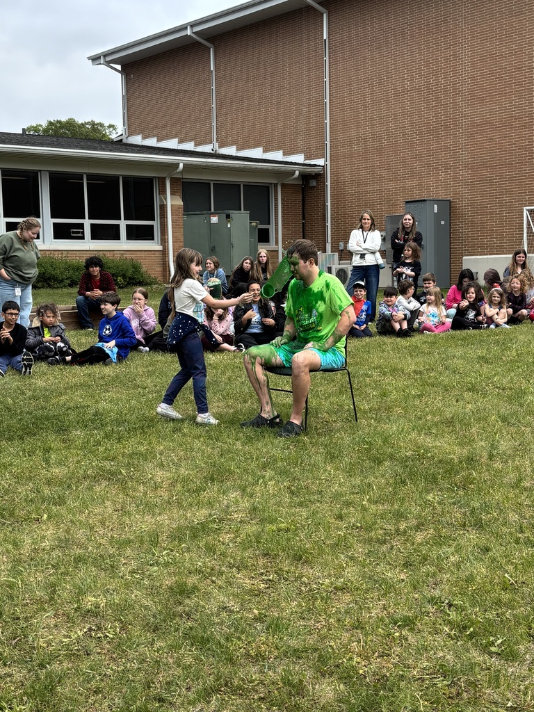 Student sliming a teacher