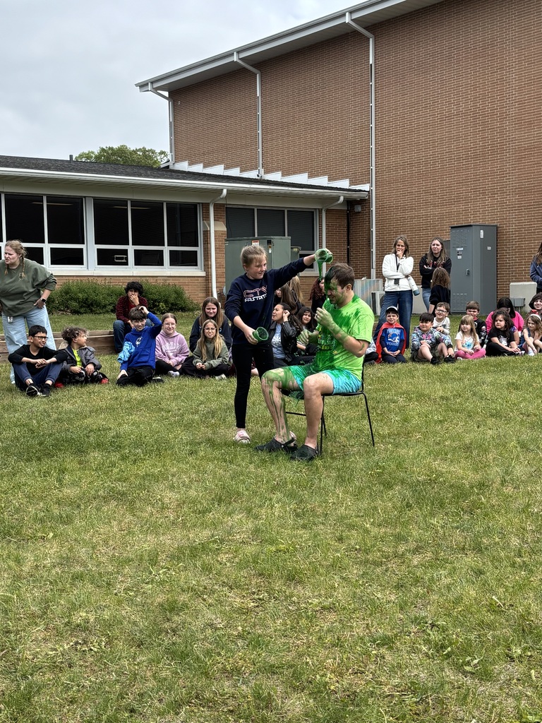 Student sliming a teacher