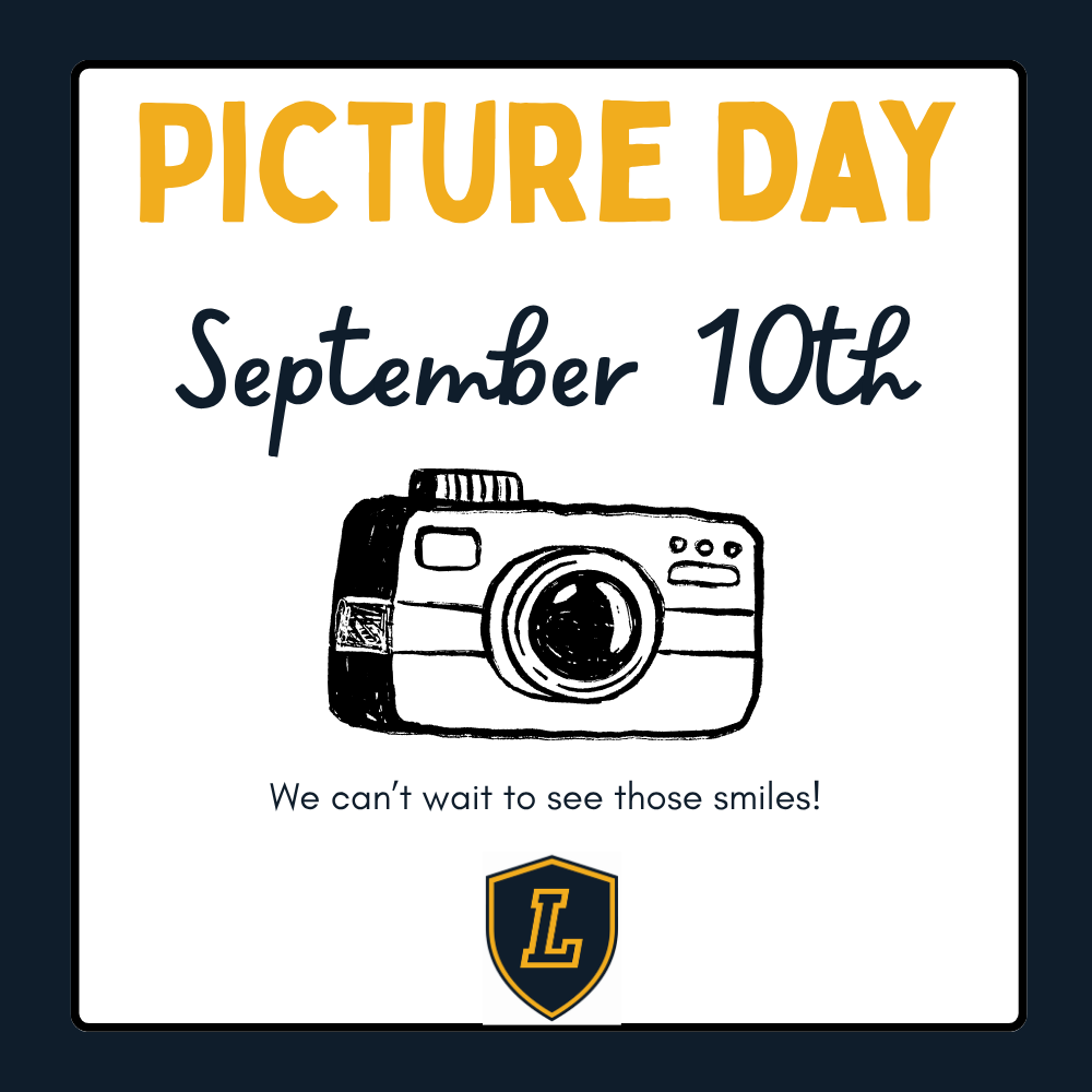Picture Day - Thursday, September 10th!