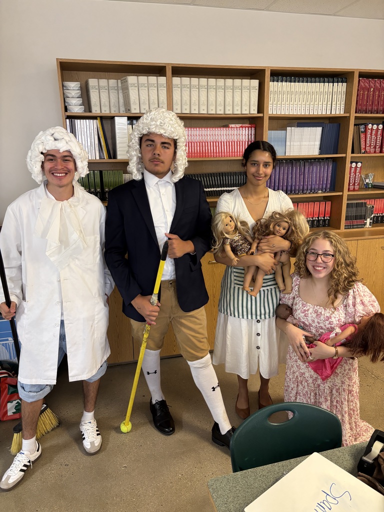 The New England group traveled as whole families.