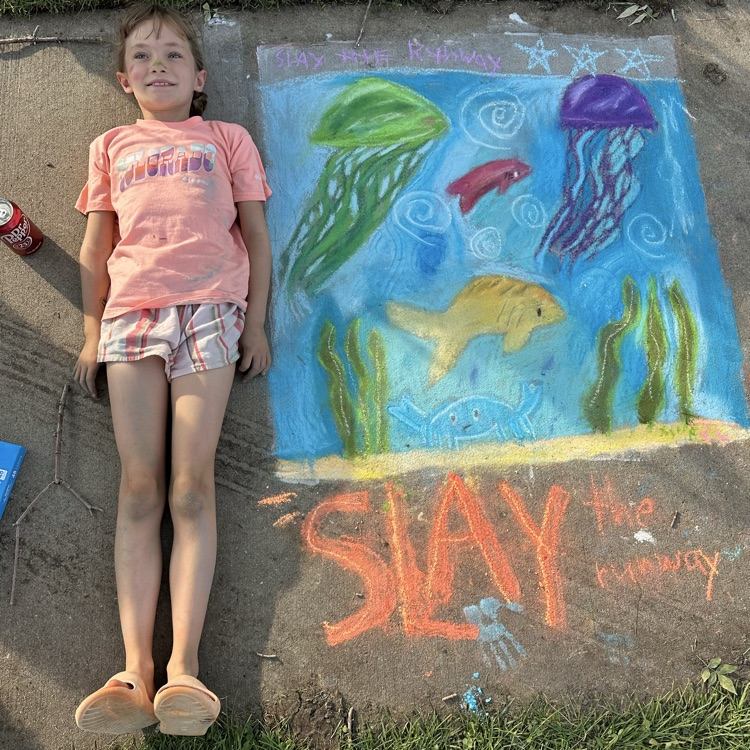 Chalk art 