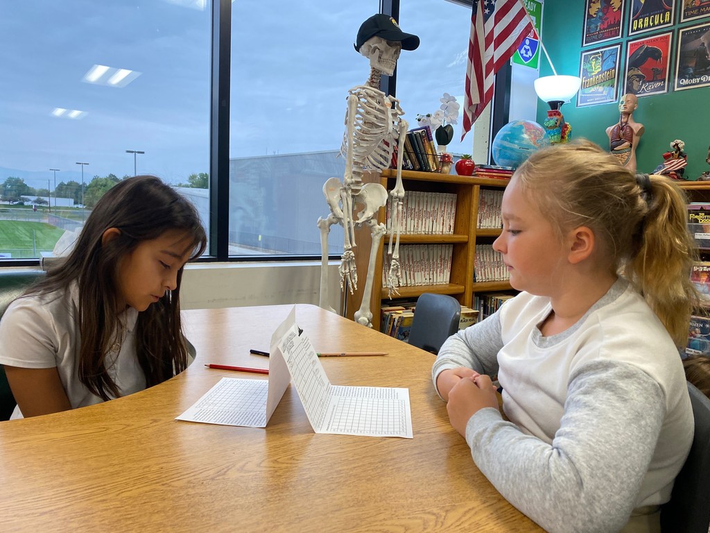 students playing battleship