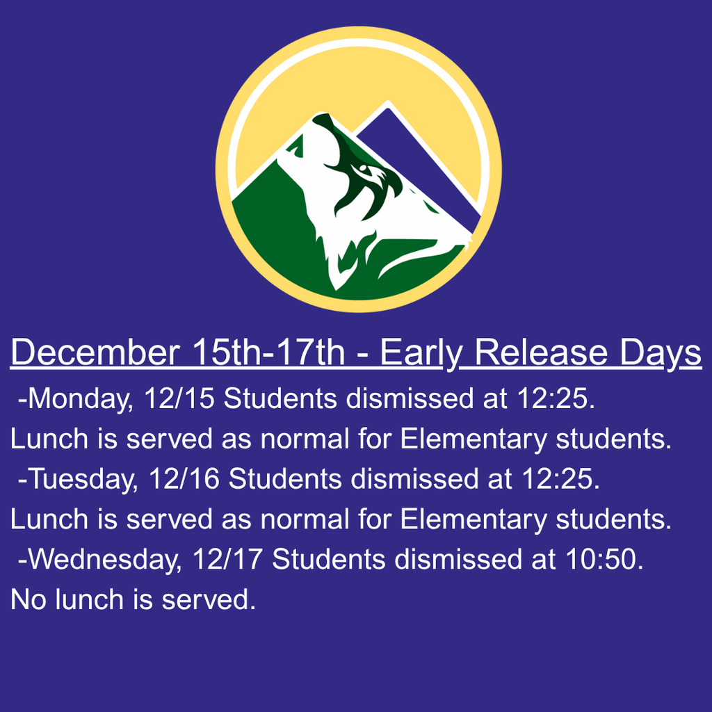 Early Dismissal Days in December