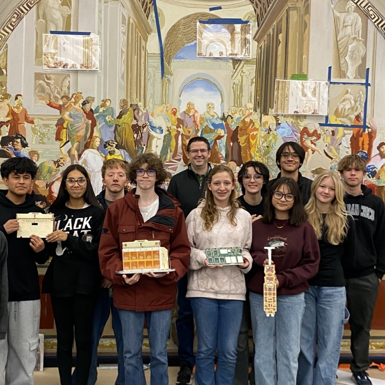 students who attended career visit presentation