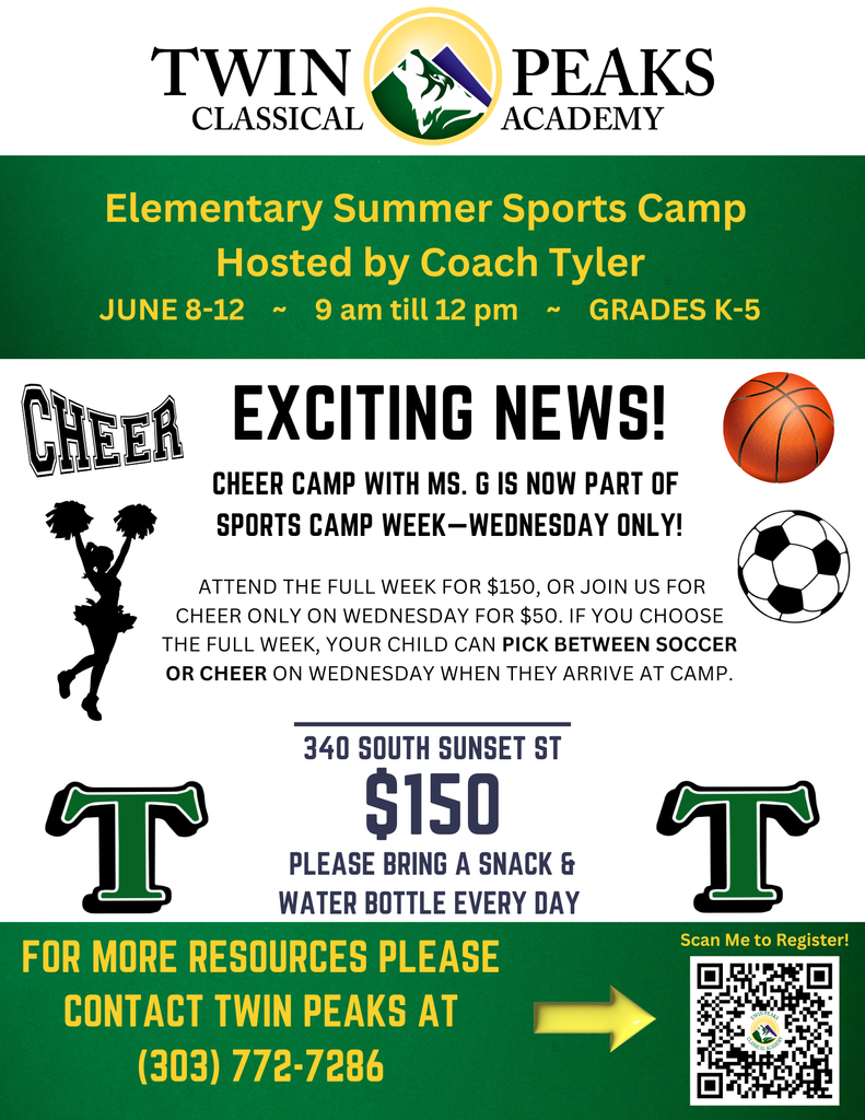 Sports camp flier