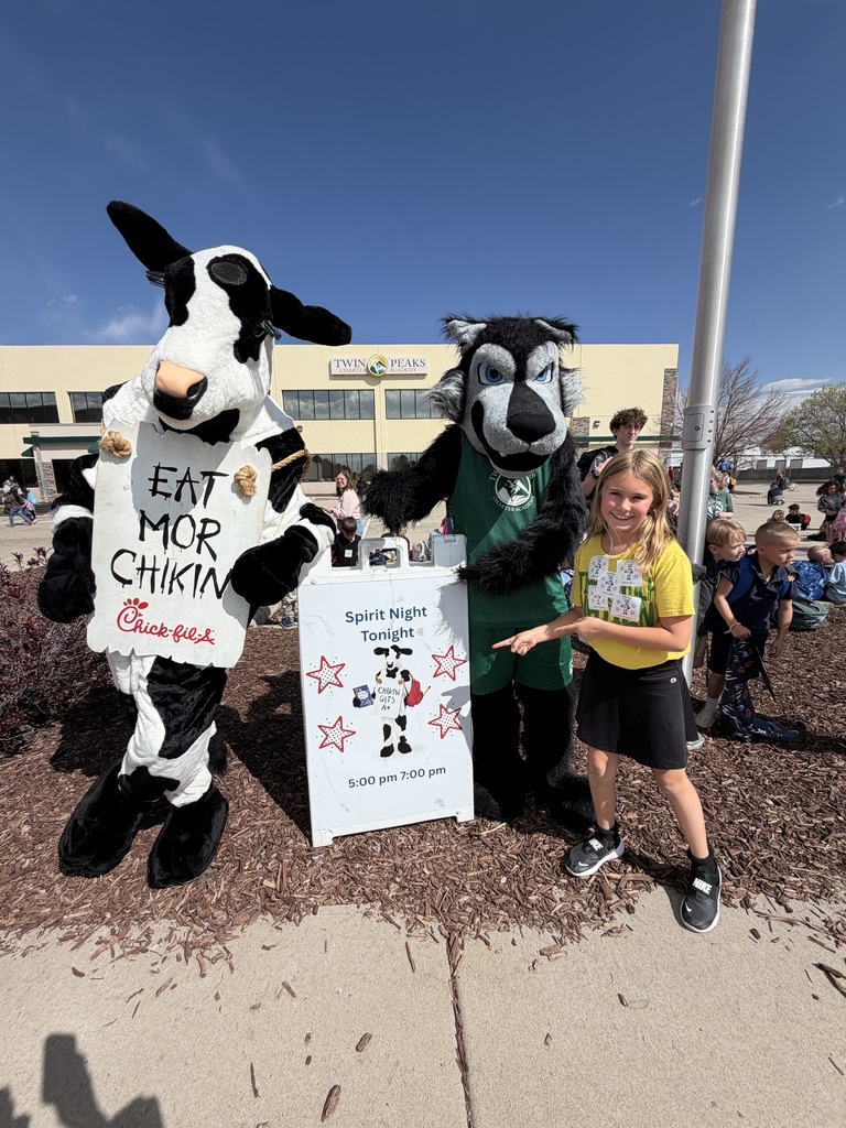 Fang with Chick-fil-A cow