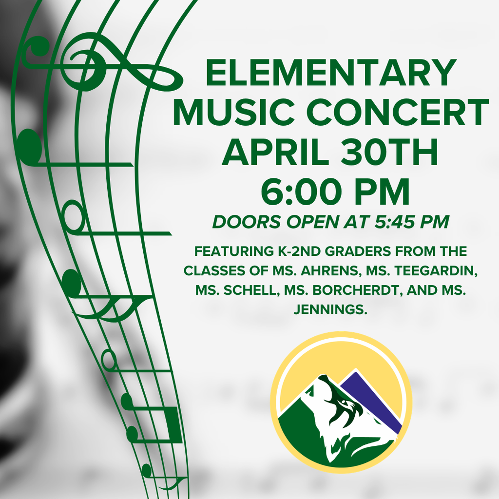 elementary concert on April 30