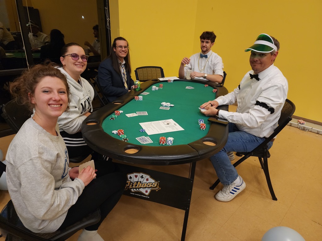 A little poker playing at after prom