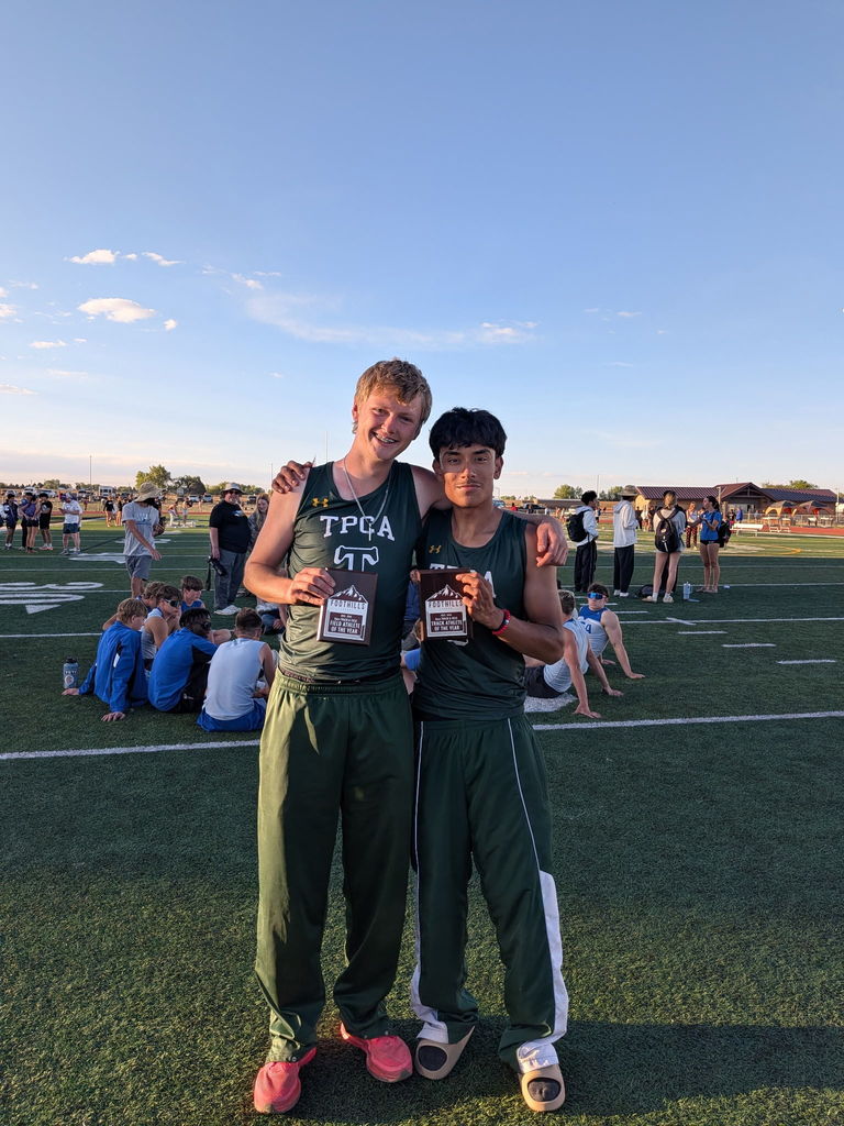Athletes of the year at Track Meet