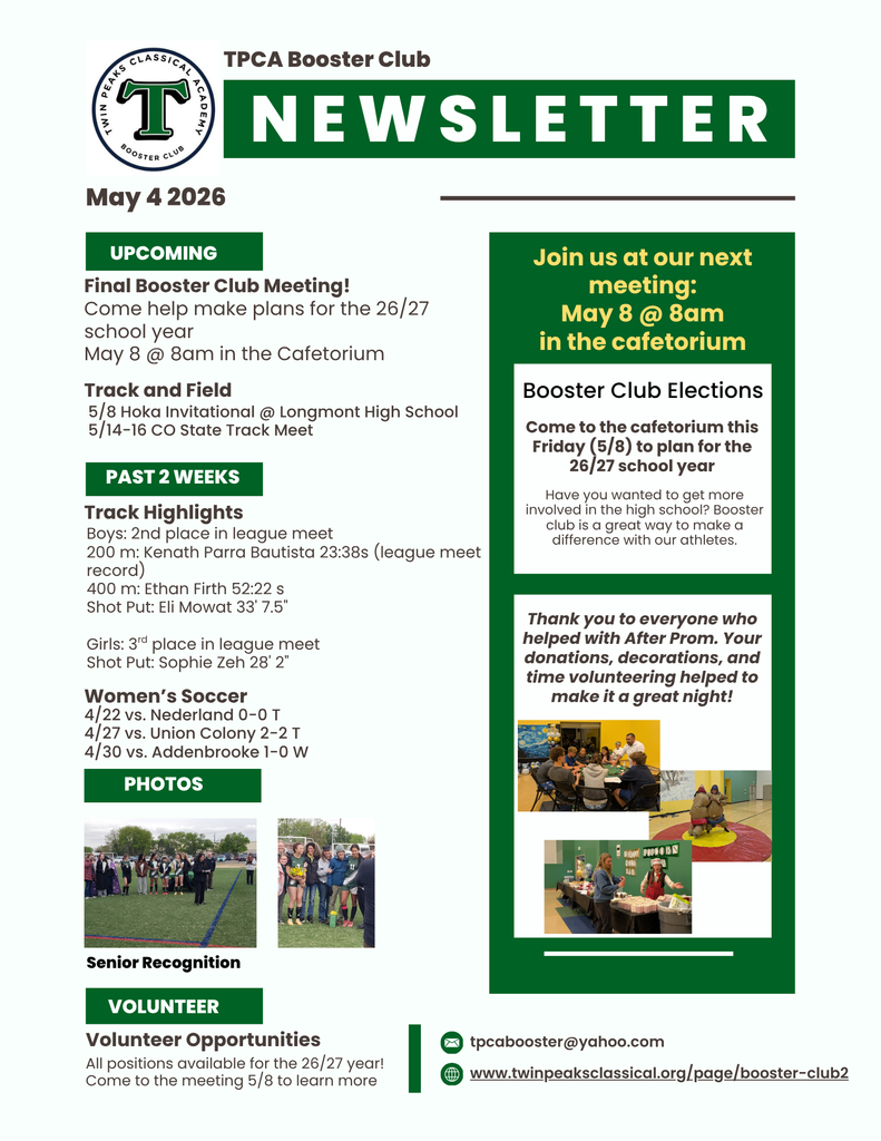 Booster News