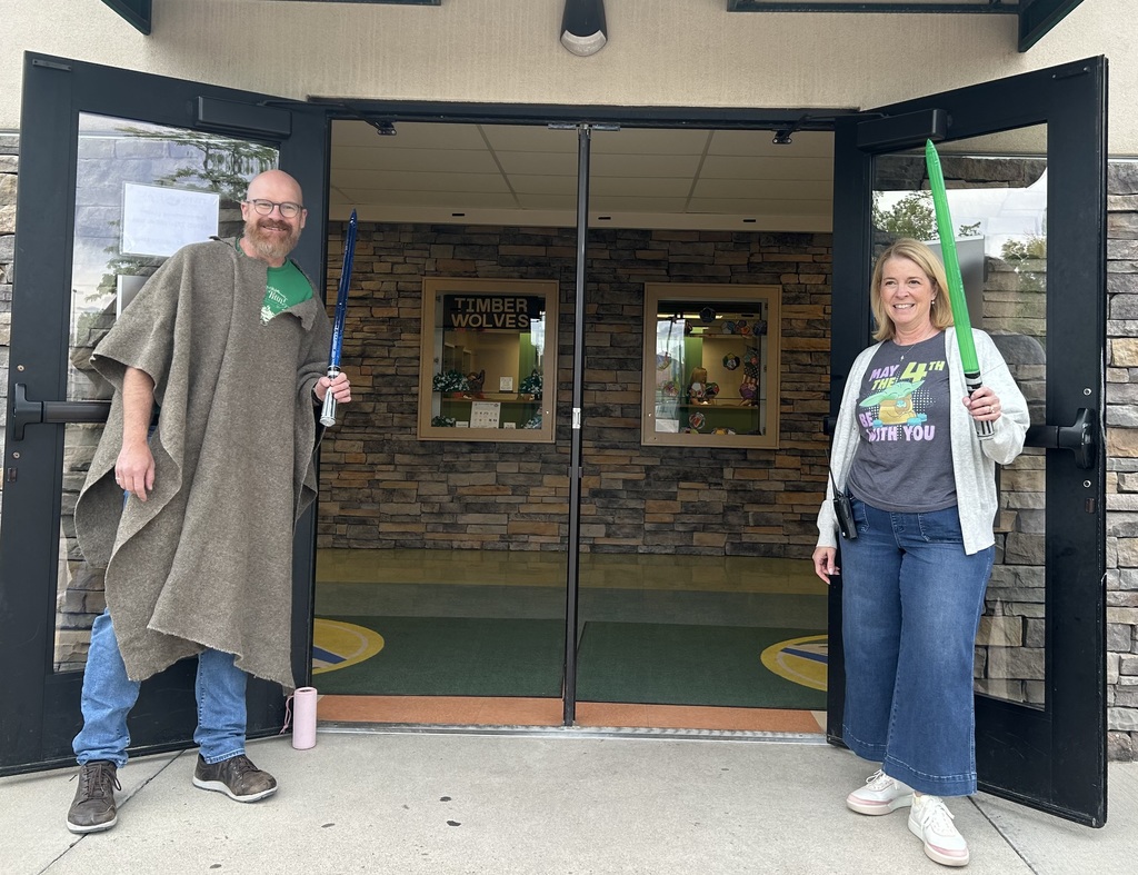 standing at the doors