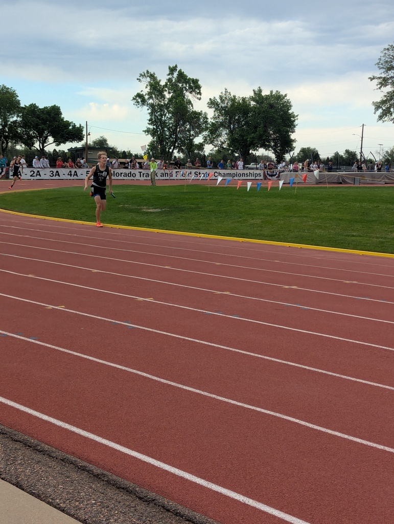 Ethan running his leg