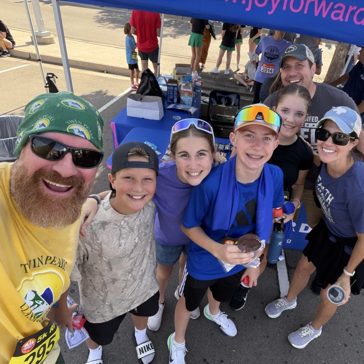 Part of the pack at the sunrise stampede