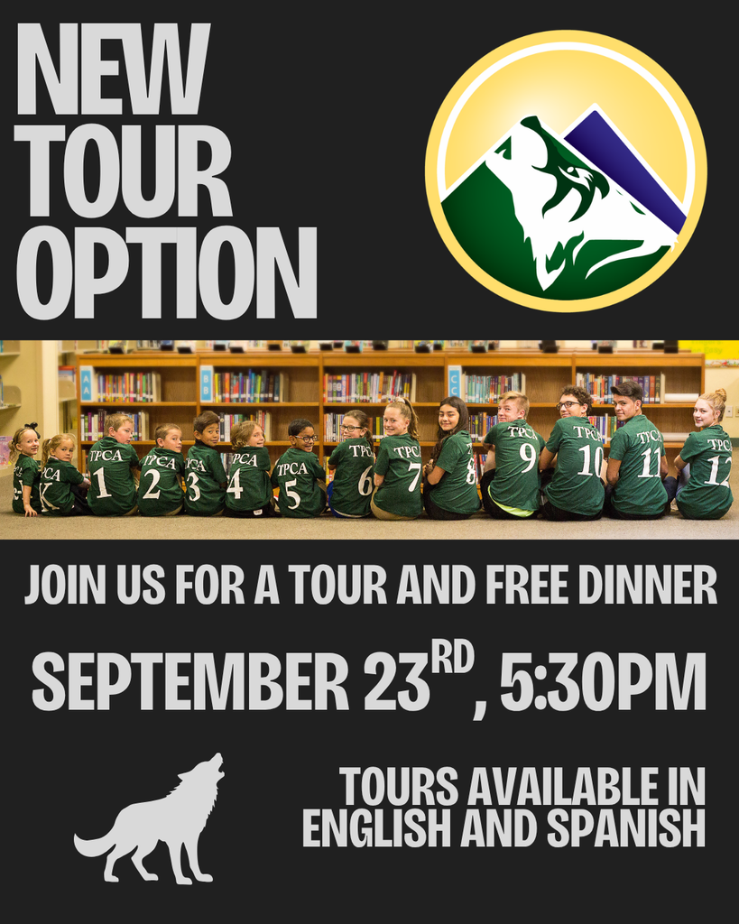 Tour available on September 23rd at 5:30PM, free dinner provided. Tours will be available in English and Spanish 