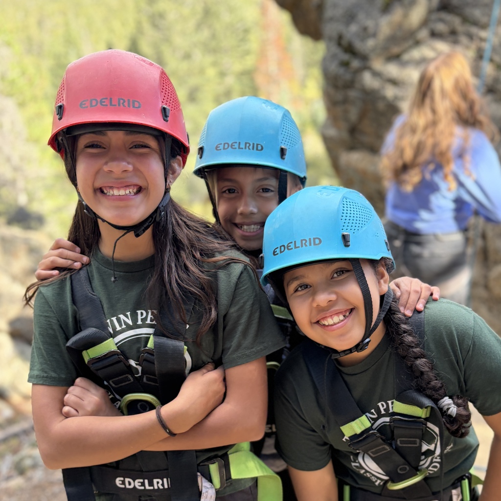 students ready to climb