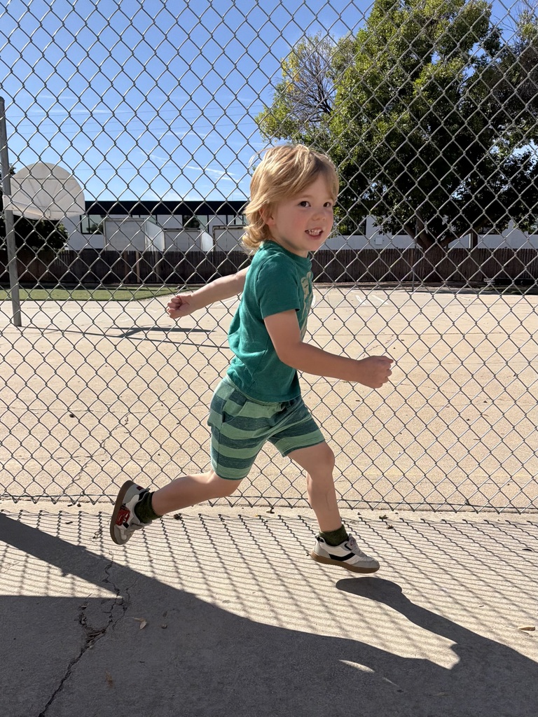 Practicing for the Timberwolf Trot