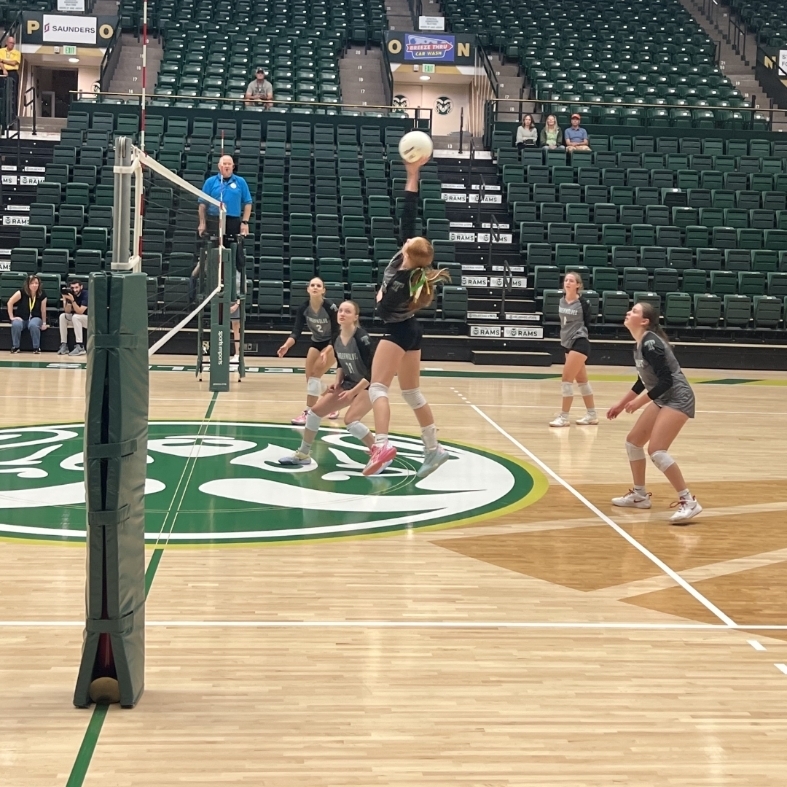 Going for a spike