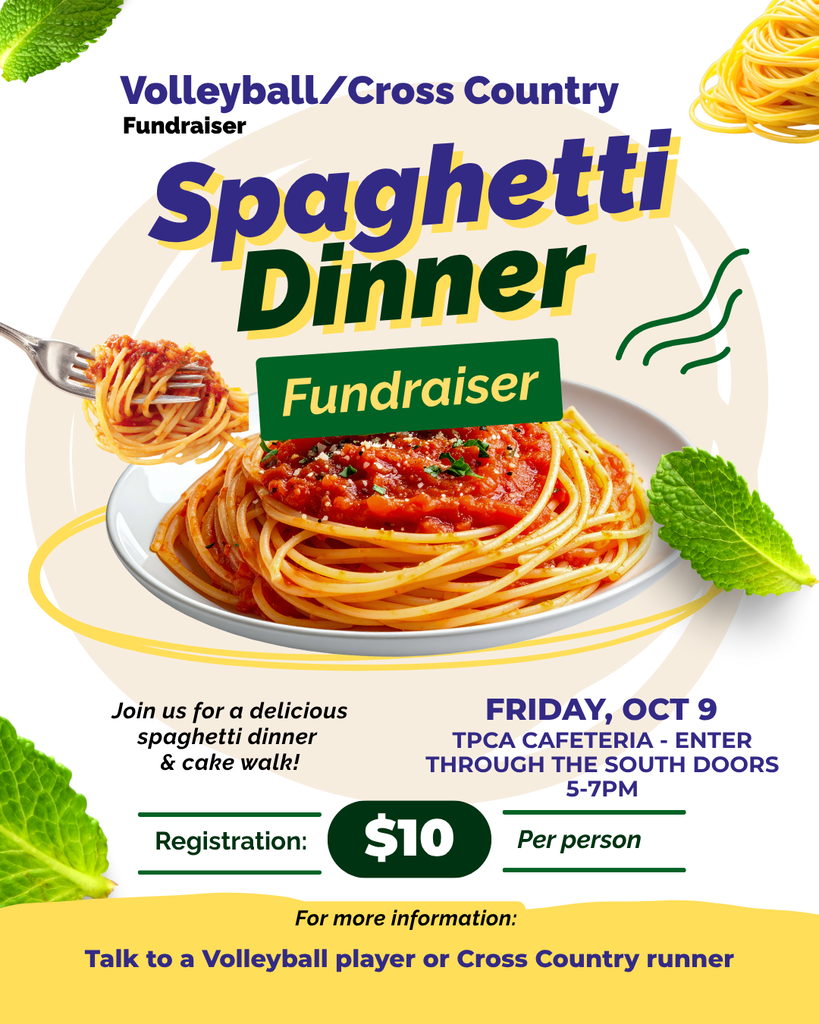 Spaghetti Dinner Flyer