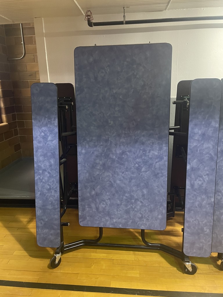 Blue Foldable Tables