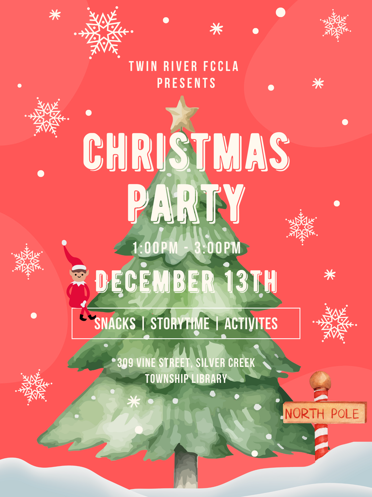 Please join FCCLA in Silver Creek next Saturday!