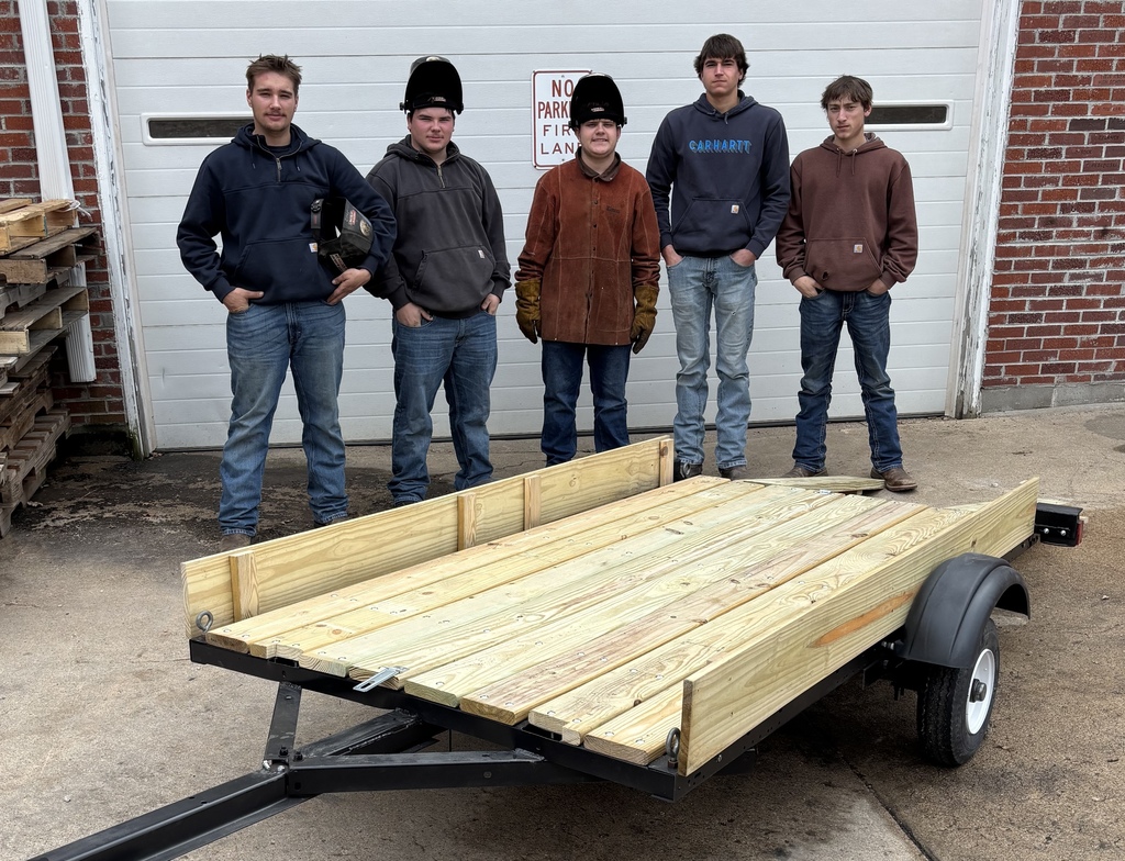 Students with Trailer