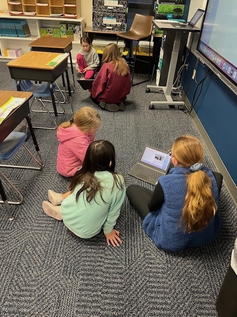 Presenting to 3rd grade