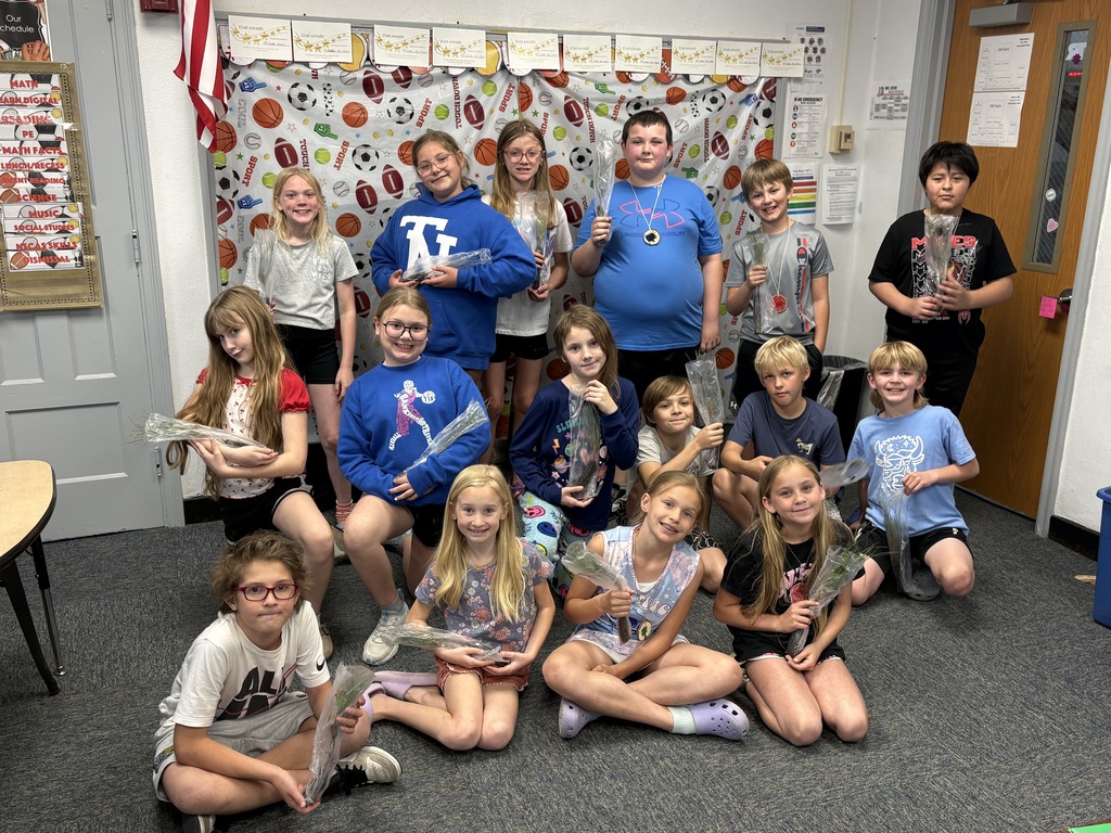 4th grade with trees