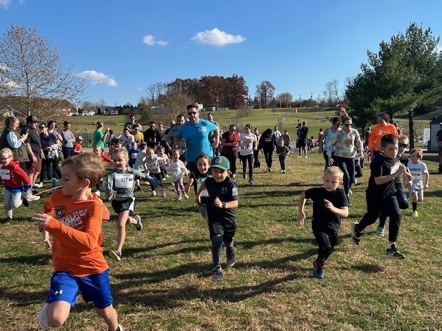 Kids running