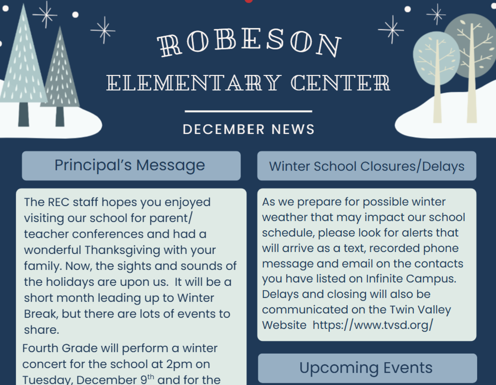 REC December News