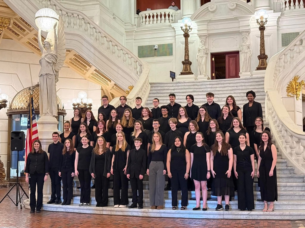 select chorus at Harrisburg capitol