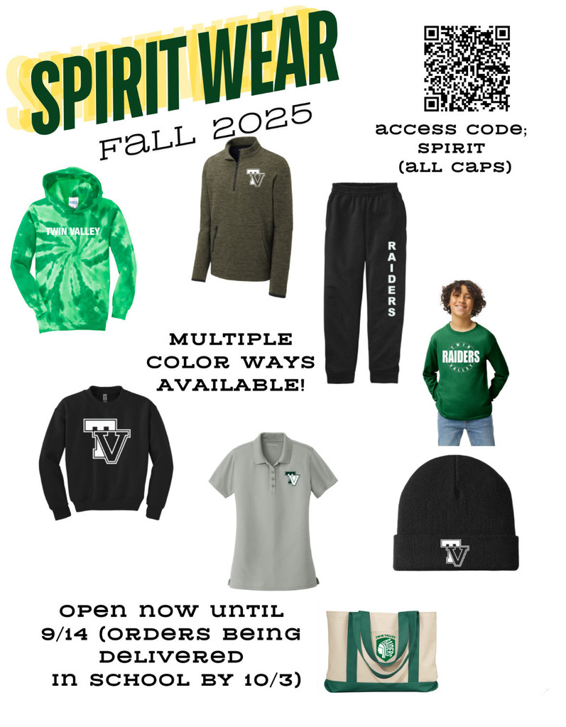 Fall Spirit Wear Sale