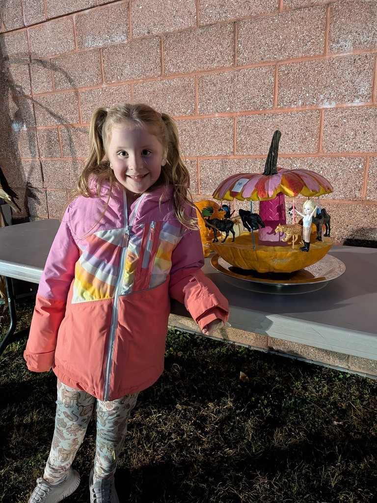 A pumpkin turned into a carousel 