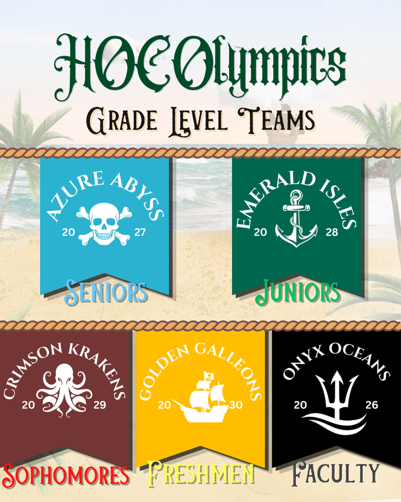 Team colors for homecoming week