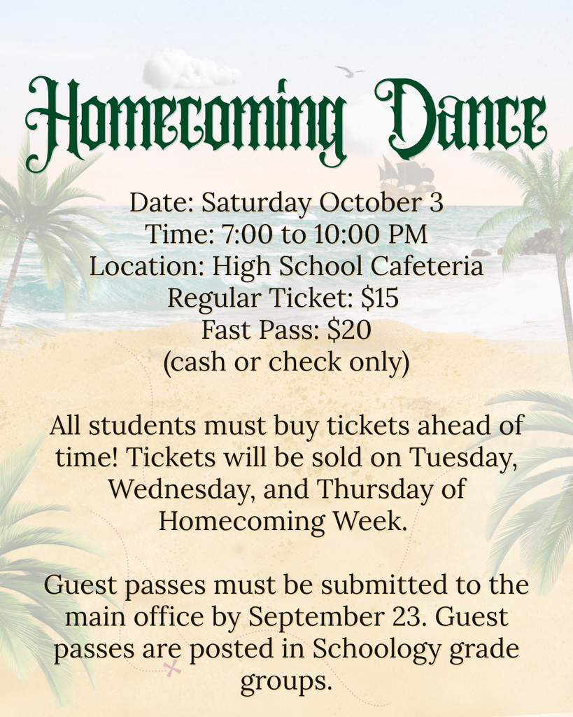 Homecoming dance ticket sales
