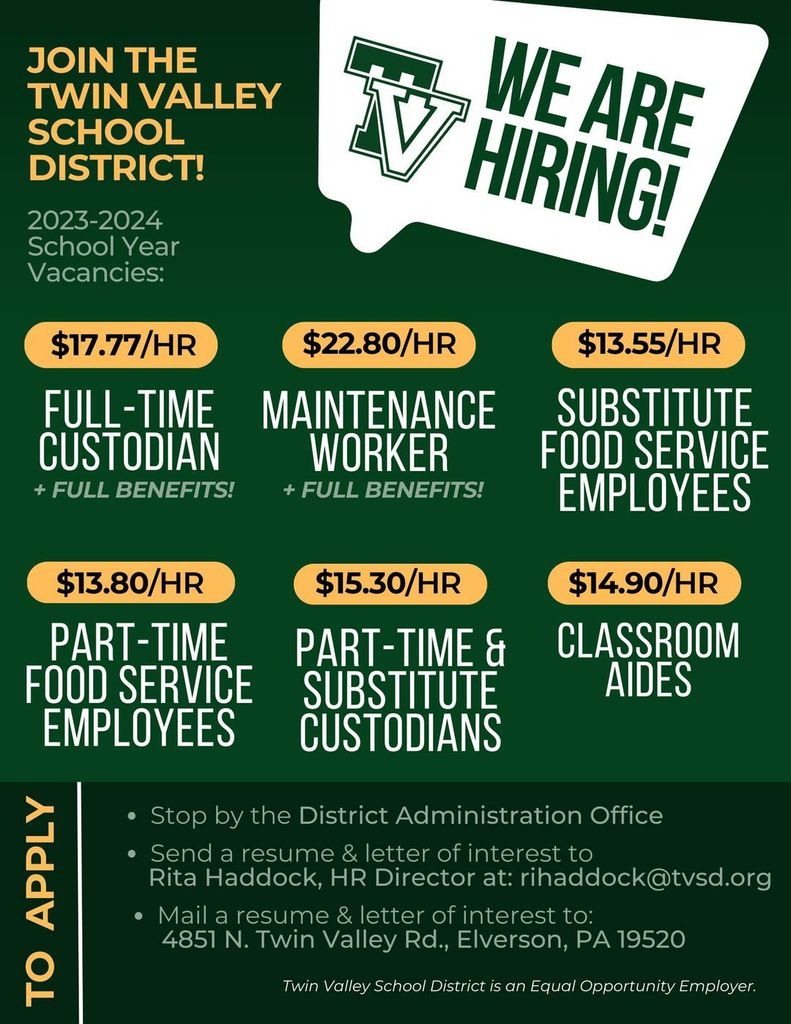 We are hiring!