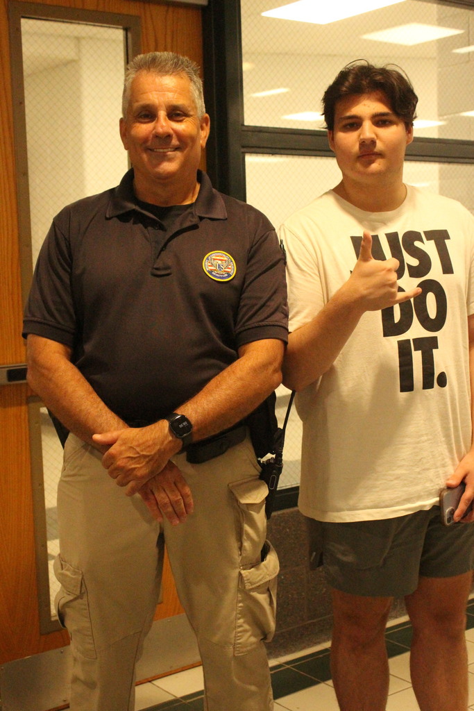 student with faculty