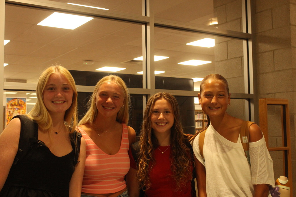 students smiling