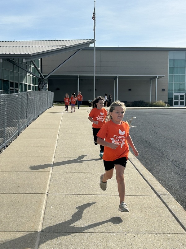 Students Running
