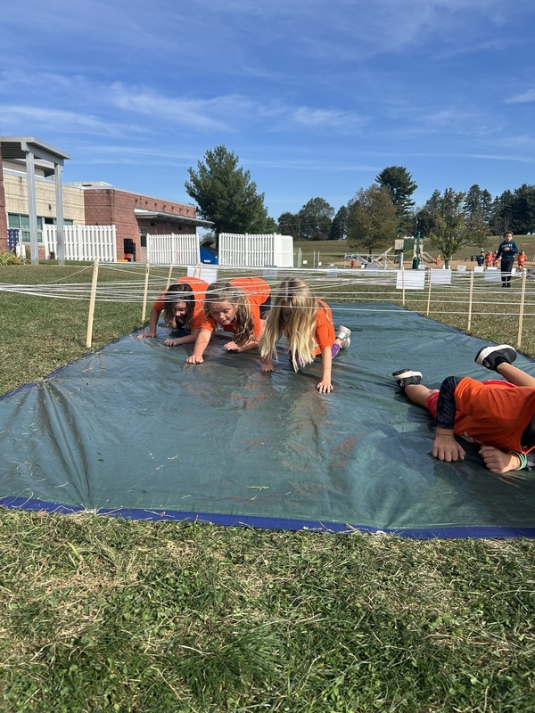Students Running
