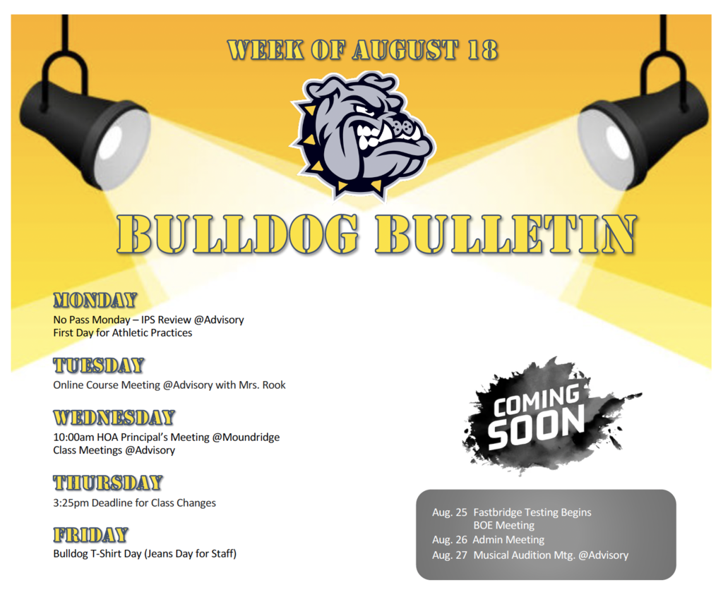 Bulldog Bulletin