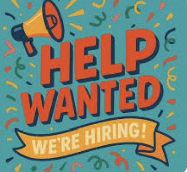HELP WANTED - WE'RE HIRIING!
