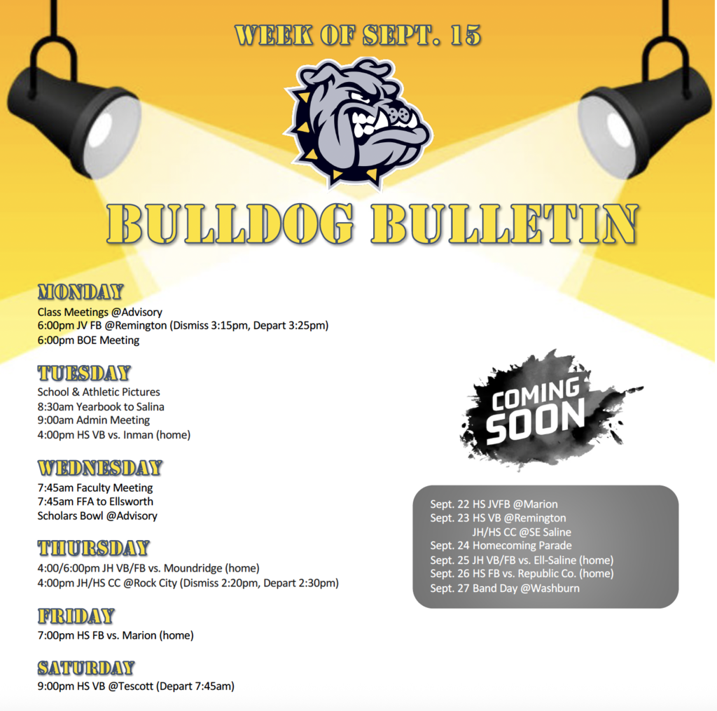 Bulldog Bulletin