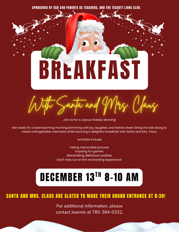 Breakfast with Santa