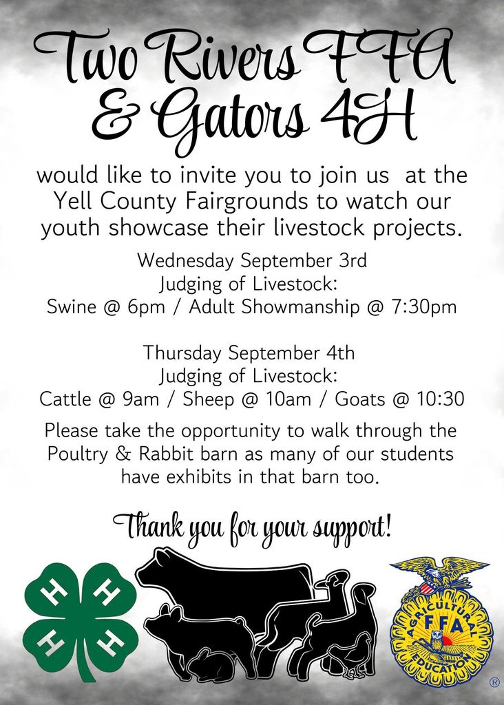 Invitation for Yell Co Fair 2025