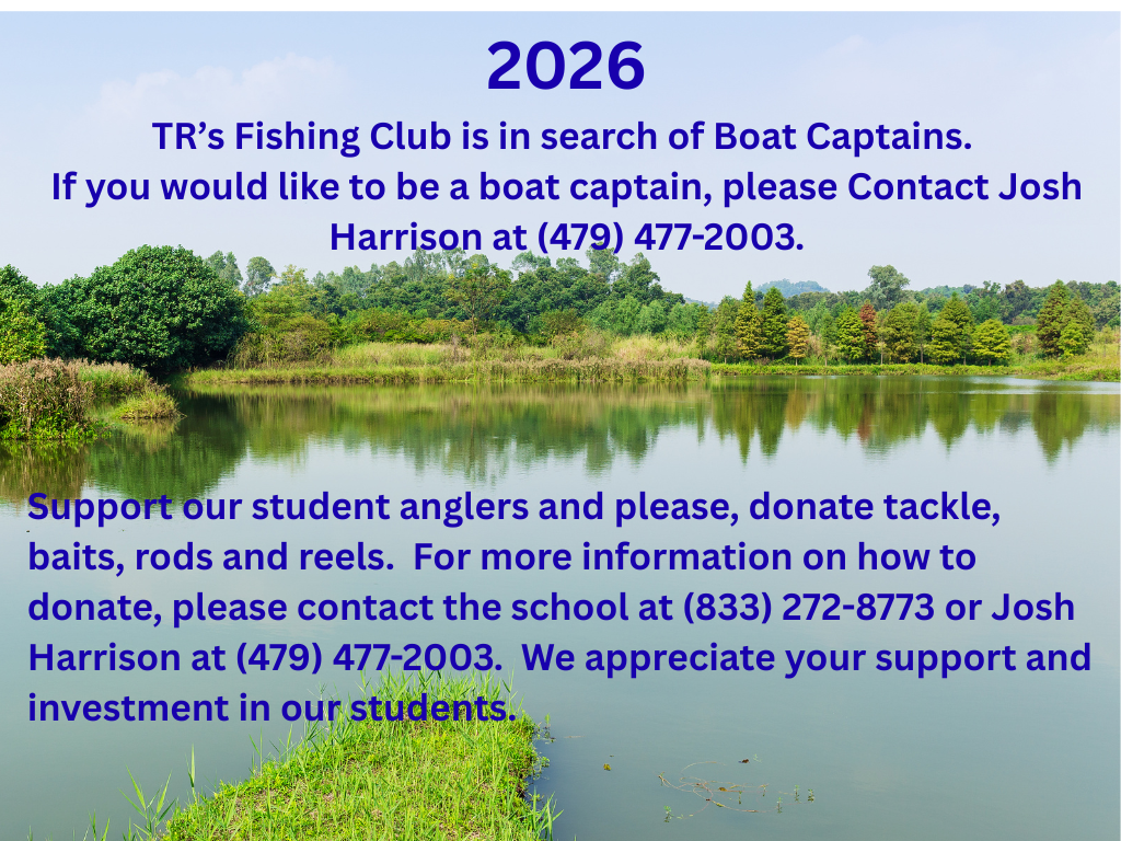 Fishing club donation