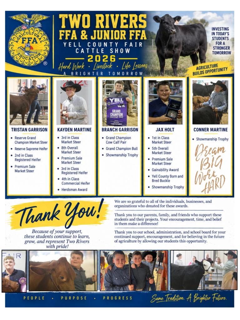 Congratulations to our FFA and our JR FFA!!