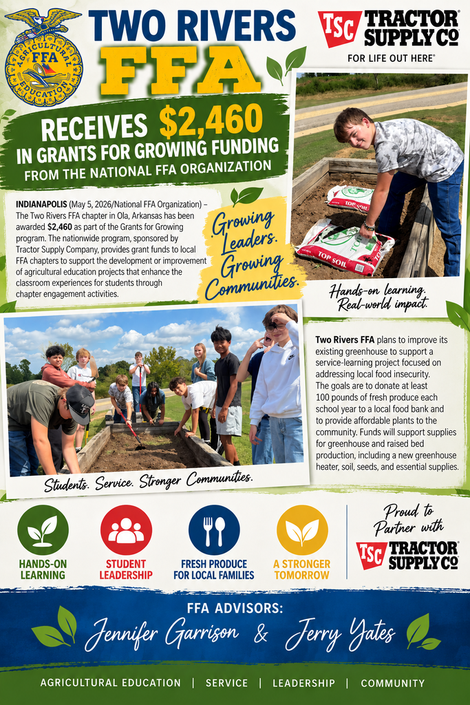 FFA recieves grants